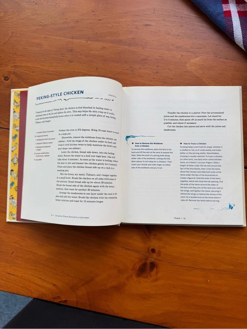 Jacque Pepin Poulets & Légumes Cookbook 2016